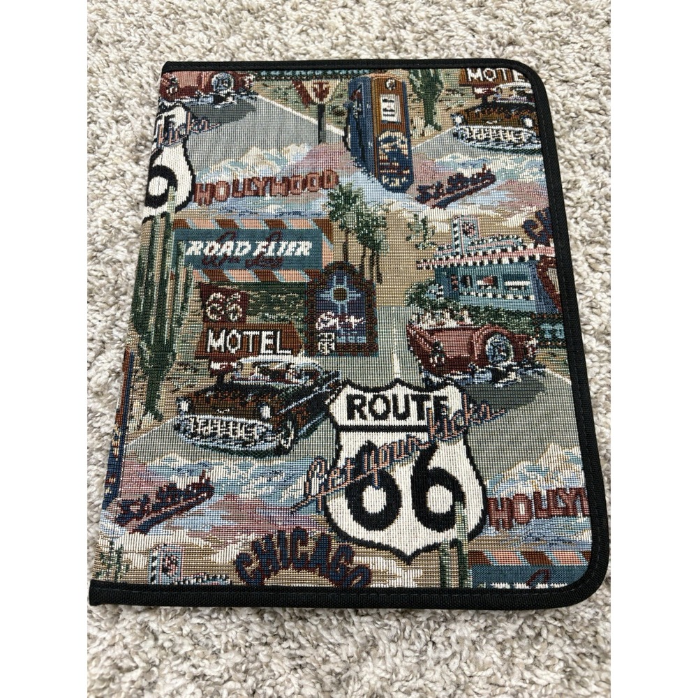 Route 66 Tapestry Roadside Attractions Work Folder Dart School Folder Portfolio